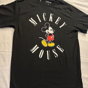 Disney Black Mickey Mouse Tee NWOT